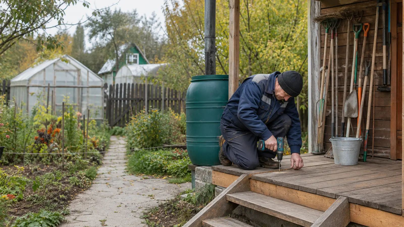 Раздел «Вода, колодец и канализация» — практические работы на даче